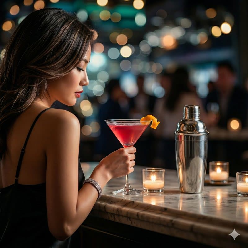 Cosmopolitan with Silverton Vodka