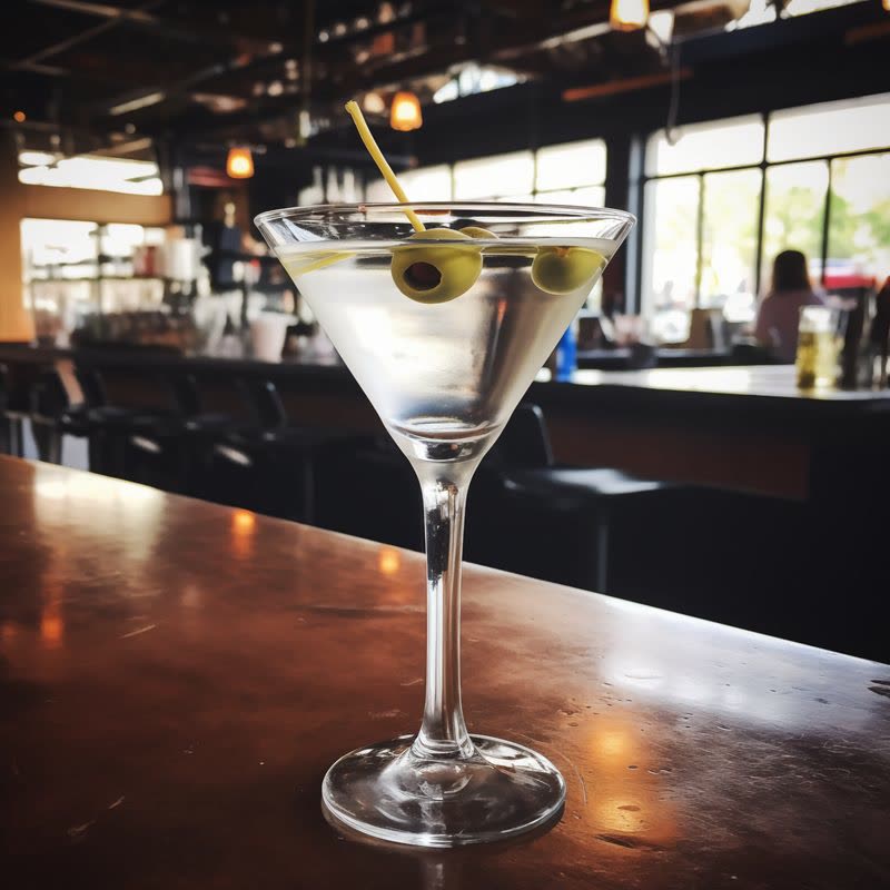 Vodka Martini with Silverton Vodka